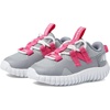 New Balance Boys’ Playgruv V2 Bungee Sneakers(Grey/Hi-pink)