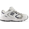 New Balance Kid’s 408 Bungee Lace | Casual Shoes(Nb 103 White/Natural Indigo)