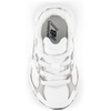 New Balance Kid’s 408 Bungee Lace | Casual Shoes(Nb 103 White/Silver Metallic)