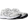 New Balance Kid’s 408 Bungee Lace | Casual Shoes(Silver Metallic/Slate Grey)