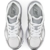 New Balance Kid’s 408 Bungee Lace | Casual Shoes(Silver Metallic/Slate Grey)
