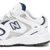 New Balance Kid’s 408 Bungee Lace | Casual Shoes(White/Natural Indigo)