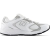 New Balance Kid’s 408 Bungee Lace | Casual Shoes(White/Silver Metallic)