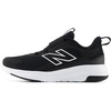 New Balance Kid’s 468 Slip On Running Shoe (Little Kid)(Black/Nb White)