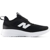 New Balance Kid’s 468 Slip On Running Shoe (Little Kid)(Black/Nb White)