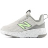 New Balance Kid’s 468 Slip On Running Shoe (Little Kid)(Grey Matter/Afterglow)