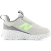 New Balance Kid’s 468 Slip On Running Shoe (Little Kid)(Grey Matter/Afterglow)