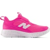 New Balance Kid’s 468 Slip On Running Shoe (Little Kid)(Pink Heat/Nb White)