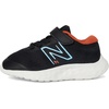 New Balance Kids’ 520 V8 Bungee(Black/Team Sky Blue/Infield Clay)
