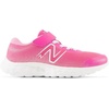 New Balance Kids’ 520 V8 Bungee(Hi-pink/White/Signal Pink)