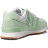 New Balance Kids’ 574 V1 Lace-Up Sneakers(Avocado/Sea Salt)