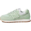 New Balance Kids’ 574 V1 Lace-Up Sneakers(Avocado/Sea Salt)