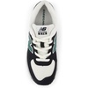 New Balance Kids’ 574 V1 Lace-Up Sneakers(Black/Marsh Green)