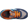New Balance Kids’ 574 V1 Lace-Up Sneakers(Blue/Orange/Grey)