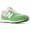 New Balance Kids’ 574 V1 Lace-Up Sneakers(Chive/White)