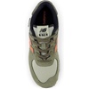 New Balance Kids’ 574 V1 Lace-Up Sneakers(Dark Olivine/Infield Clay)