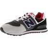 New Balance Kids’ 574 V1 Lace-Up Sneakers(Magnet/Serene Blue)