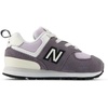 New Balance Kids’ 574 V1 Lace-Up Sneakers(Neptune Grey/Taro)
