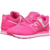 New Balance Kids’ 574 V1 Lace-Up Sneakers(Pink)