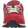 New Balance Kids’ 574 V1 Lace-Up Sneakers(Red/Brown)