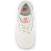 New Balance Kids’ 574 V1 Lace-Up Sneakers(Sea Salt/Real Pink)