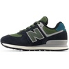 New Balance Kids’ 574 V1 Neo Sole Lace-up(Black/Kombu)