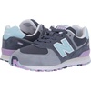 New Balance Kids’ 574 V1 Neo Sole Lace-up(Vintage Indigo/Dark Violet Glo)