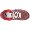 New Balance Kids’ 574 V1 Neo Sole Lace-up(Washed Burgundy/Nb Navy)