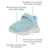 New Balance Kids’ Fresh Foam Arishi V4 Running Shoes(Bleach Blue/Green Aura/Lilac Glo)