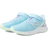 New Balance Kids’ Fresh Foam Arishi V4 Running Shoes(Bleach Blue/Green Aura/Lilac Glo)