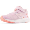 New Balance Kids’ Fresh Foam Arishi V4 Running Shoes(Light Raspberry/Grapefruit)