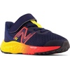 New Balance Kids’ Fresh Foam Arishi V4 Running Shoes(Team Navy/Electric Red/Egg Yolk)