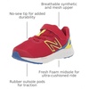 New Balance Kids’ Fresh Foam Arishi V4 Running Shoes(Team Red/Marine Blue/Cosmic Pineapple)
