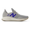 New Balance Kids’ Fresh Foam Roav V1 Lace-up Sneaker(Raincloud/Blue Gemstone/Sea Salt)