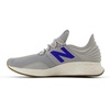 New Balance Kids’ Fresh Foam Roav V1 Lace-up Sneaker(Raincloud/Blue Gemstone/Sea Salt)