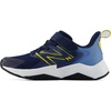 New Balance Kids Rave Run V2 Bungee | Road Running Shoes(Analog Blue/Nb Navy)