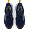 New Balance Kids Rave Run V2 Bungee | Road Running Shoes(Analog Blue/Nb Navy)