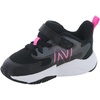 New Balance Kids Rave Run V2 Bungee | Road Running Shoes(Black/Vibrant Pink)