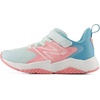 New Balance Kids Rave Run V2 Bungee | Road Running Shoes(Glint Blue/Double Bubble)