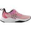 New Balance Kids Rave Run V2 Bungee | Road Running Shoes(Pink Chalk/Signal Pink)