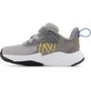 New Balance Kids Rave Run V2 Bungee | Road Running Shoes(Rain Cloud/Vibrant Apricot/Marblehead)