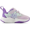 New Balance Kids Rave Run V2 Bungee | Road Running Shoes(Taro/Cosmic Jade)