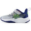 New Balance Kids’ Rave Run V2 Hook and Loop | Road Running Shoes(Granite/Inkwell/Pixel Green)