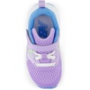 New Balance Kids’ Rave Run V2 Hook and Loop | Road Running Shoes(Lilac Glo/Sky Blue/Pixel Green)