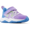 New Balance Kids’ Rave Run V2 Hook and Loop | Road Running Shoes(Lilac Glo/Sky Blue/Pixel Green)