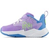 New Balance Kids’ Rave Run V2 Hook and Loop | Road Running Shoes(Lilac Glo/Sky Blue/Pixel Green)