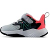 New Balance Kids’ Rave Run V2 Hook and Loop | Road Running Shoes(Quartz Grey/Ultra Pink/Cyber Jade)