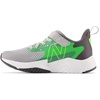 New Balance Kids’ Rave Run V2 Hook and Loop | Road Running Shoes(Raincloud/Green Punch/Pixel Green)