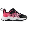 New Balance Kids’ Rave Run V2 Hook and Loop | Road Running Shoes(Signal Pink/Black)