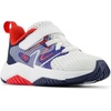 New Balance Kids’ Rave Run V2 Hook and Loop | Road Running Shoes(Team Royal/White/True Red)